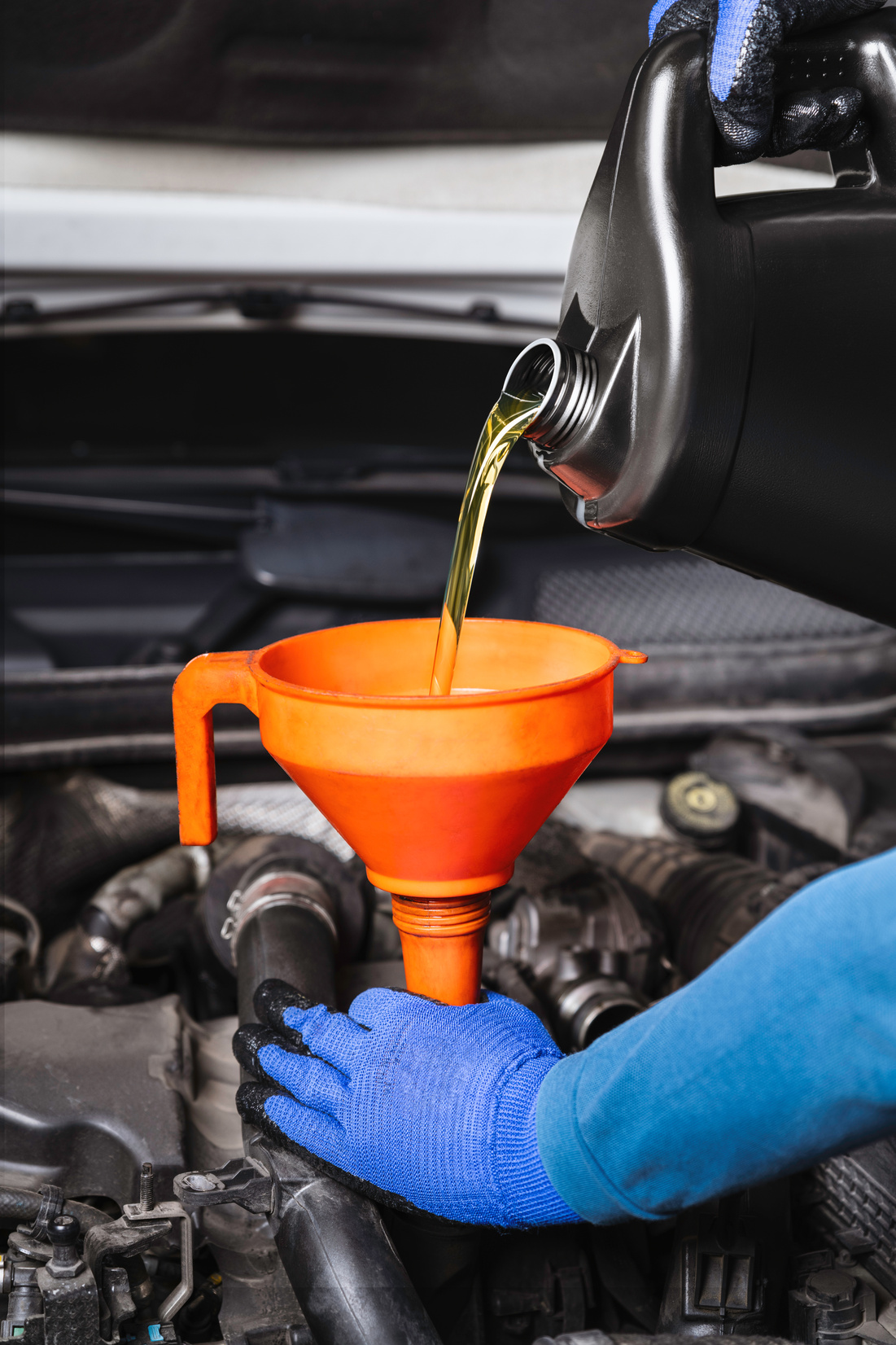 Automobile Motor Oil Change